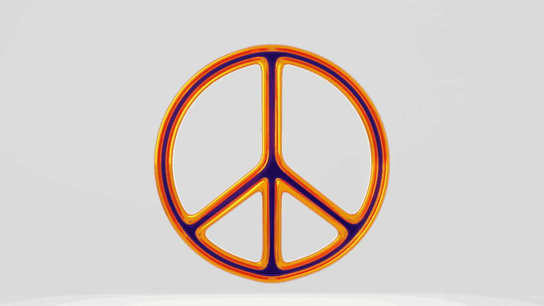 Peace Sign + 5 color options! preview image